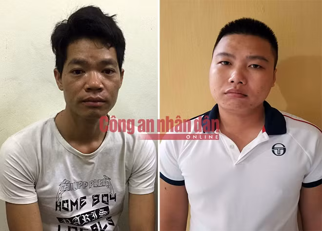 Đối tượng Hoàng Văn Thám và Nguyễn Chương Đại