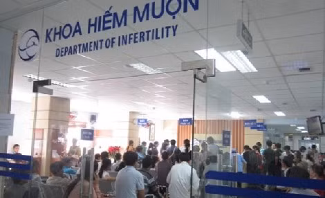 Khoa hiếm muộn, Bệnh viện Từ Dũ mỗi ngày có hàng trăm lượt người tới khám. Khoa hiếm muộn, Bệnh viện Từ Dũ mỗi ngày có hàng trăm lượt người tới khám.