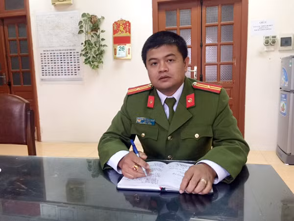 Thiếu tá Nguyễn Ngọc Dũng.