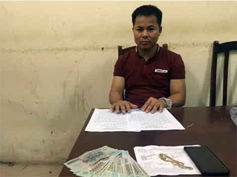 Đối tượng Thành cùng tang vật