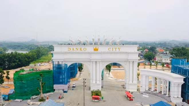 Các hạng mục cảnh quan, tiện ích của KĐT Danko City đã hoàn thành phần lớn