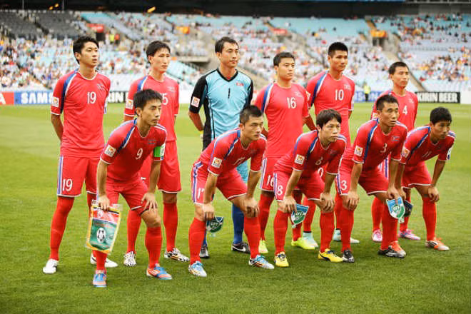 Đội tuyển Triều Tiên.