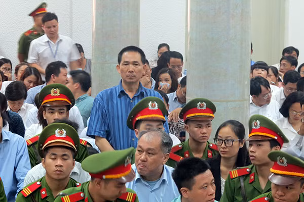 Các đồng phạm của Hà Văn Thắm.