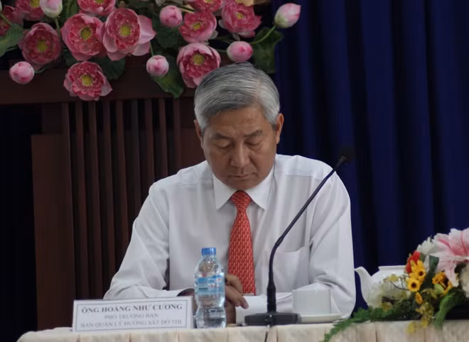 Ông Hoàng Như Cương, Phó trưởng Ban QLĐSĐT.