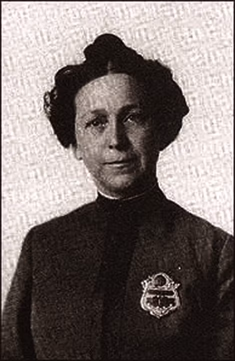 Alice Stebbins Wells, nữ cảnh sát đầu tiên của nước Mỹ.