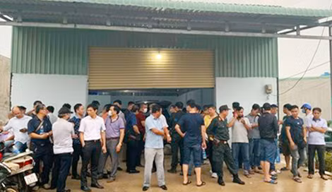 Nhà kho các đối tượng cất giữ 500kg ketamine.