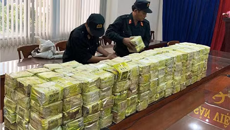 Thời gian qua, lực lượng Công an đã tấn công, trấn áp mạnh mẽ tội phạm ma túy và “tín dụng đen”.
