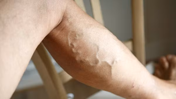 Những người mắc chứng giãn tĩnh mạch sẽ dễ dàng bị thương và mất máu nhanh.