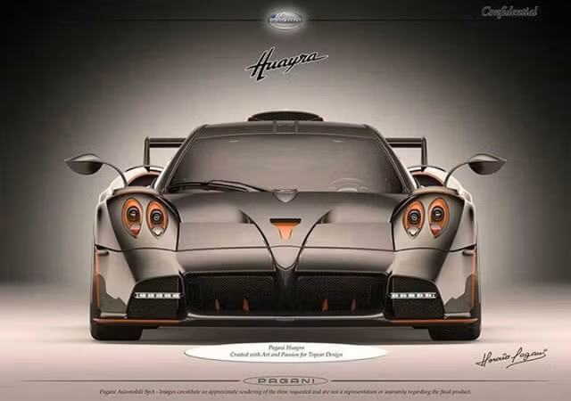 Pagani Huayra Dragon.
