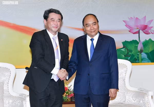 Thủ tướng tiếp Phó Chủ tịch Thường trực VSIP.