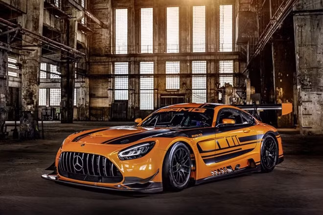 Mẫu xe đua Mercedes-AMG GT3 2019.