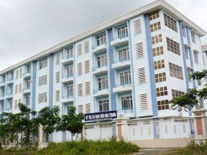 Ký túc xá sinh viên Nha Trang – nơi xảy ra vụ cháy.