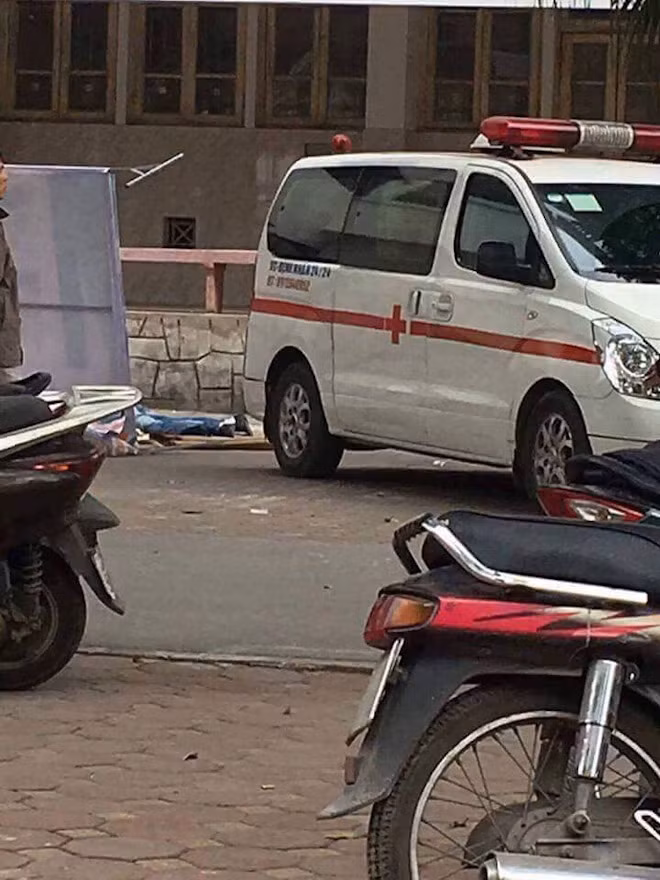 Hiện trường vụ việc.