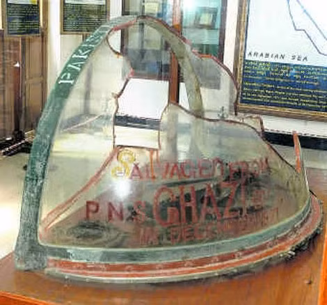 Một mảnh vỡ của PNS Ghazi.
