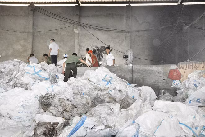 Nơi làm việc mất an toàn lao động.