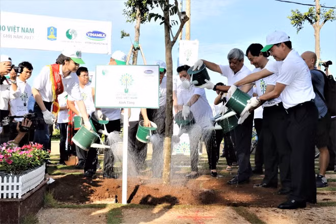 Trồng hơn 110.000 cây đước tại Bà Rịa – Vũng Tàu.