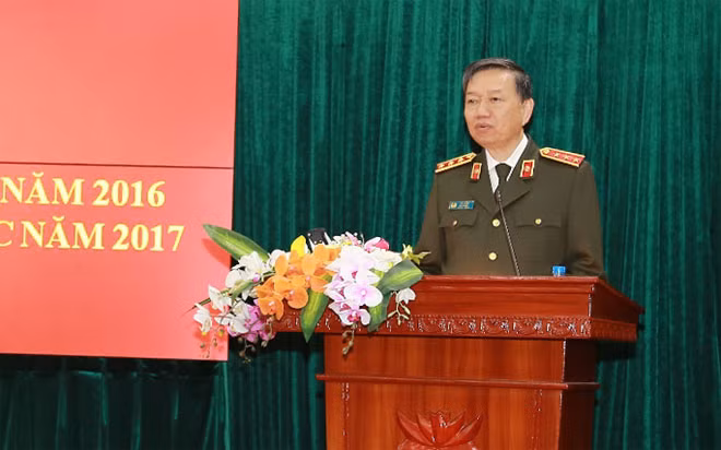 Bộ trưởng Tô Lâm phát biểu tại Hội nghị.
