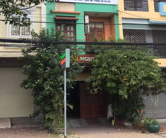 Nhà nghỉ nơi nạn nhân tử vong sau khi sử dụng ma túy tập thể.