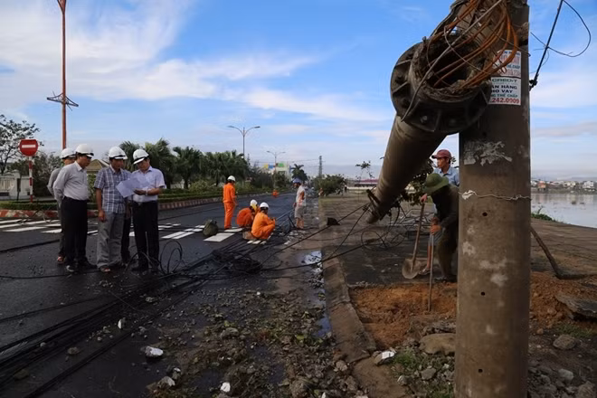 Phú Yên và Khánh Hoà là hai đơn vị thiệt hại nặng nề nhất với tổng thiệt hại sơ bộ khoảng trên 172 tỷ đồng (Điện lực Phú Yên thiệt hại 75 tỷ đồng, Khánh Hoà thiệt hại 97 tỷ đồng).