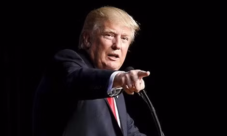 Ông Donald Trump vừa nhận một thất bại quan trọng tại bang Wisconsin trước ứng cử viên Ted Cruz. Ảnh Reuters.