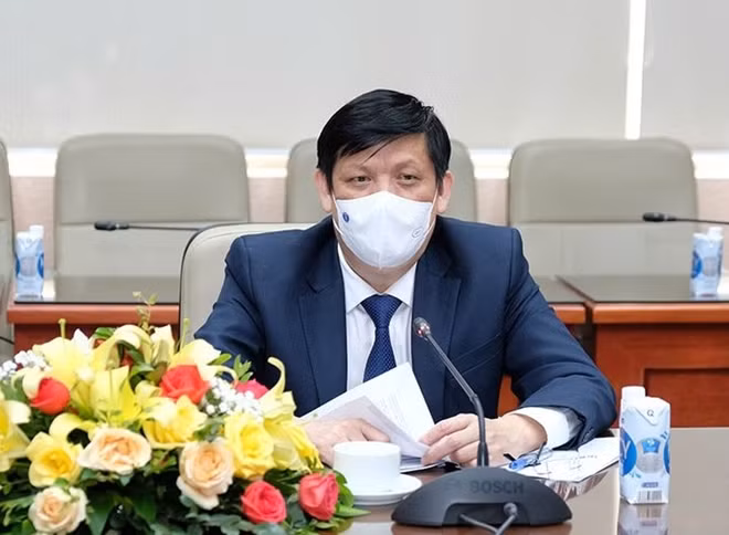Bộ trưởng Bộ Y tế Nguyễn Thanh Long.