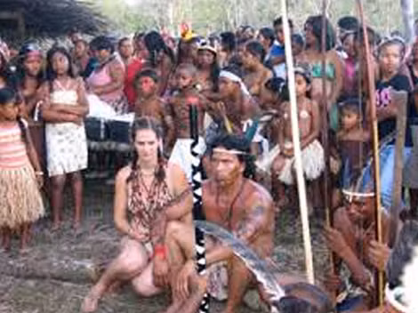 Một đám cưới ở Guyana.