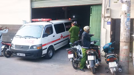 Hiện trường nơi xảy ra vụ việc.