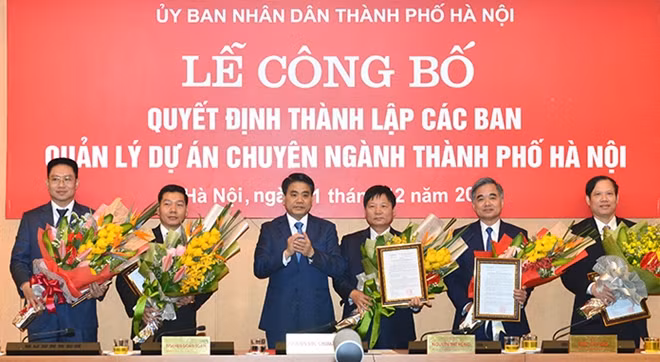 Hà Nội sáp nhập 26 Ban quản lý dự án thành 5 "siêu ban"