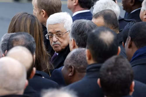 Tổng thống Palestine Mahmoud Abbas, một trong số các nhà lãnh đạo thế giới tham gia cuộc tuần hành tại Paris. Tổng thống Palestine Mahmoud Abbas, một trong số các nhà lãnh đạo thế giới tham gia cuộc tuần hành tại Paris.
