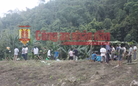 Hiện trường vụ thảm án.