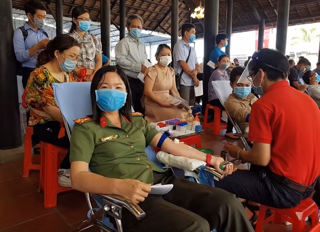 Kết thúc chương trình, Ban tổ chức đã thu nhận 268 đơn vị máu.