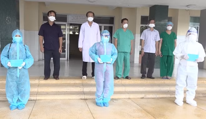 Các bệnh nhân được xuất viện.