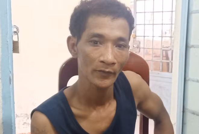 Sơn Bé Chín khi bị bắt.