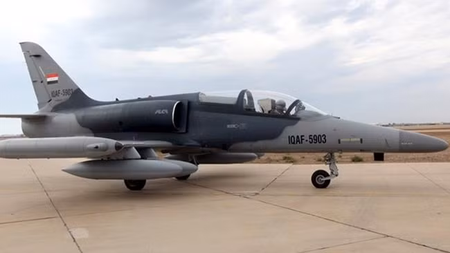 Máy bay quân sự Iraq.