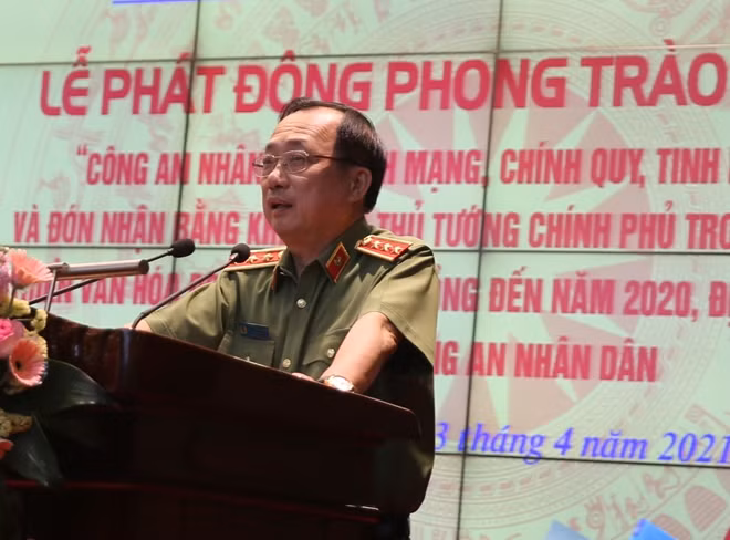 Thượng tướng, PGS.TS Nguyễn Văn Thành, Thứ trưởng Bộ Công an phát động phong trào đọc sách