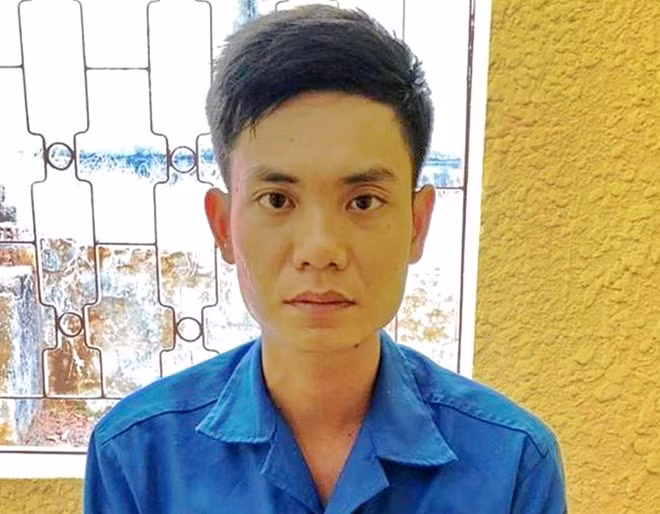 Hung thủ Phạm Lê Đắc Duy bị tạm giữ hình sự sau khi đầu thú. Ảnh : CTV
