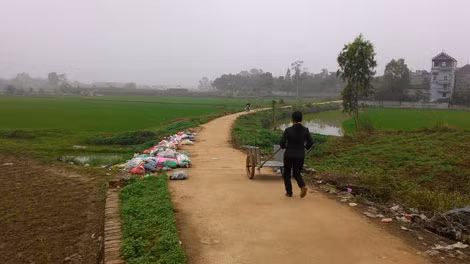 Với địa thế trũng, Lũng Vị trở thành “rốn” nước thải của các lò giết mổ gia súc trên địa bàn xã Trường Yên; nhà máy sữa, nhà máy bia từ những năm trước và của cả chính rác thải và nước bẩn bao quanh làng Lũng Vị tích tụ về một mối.