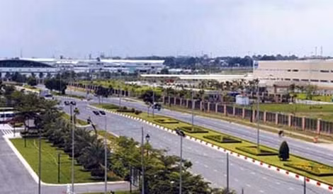 Một góc Khu công nghệ cao TP Hồ Chí Minh.