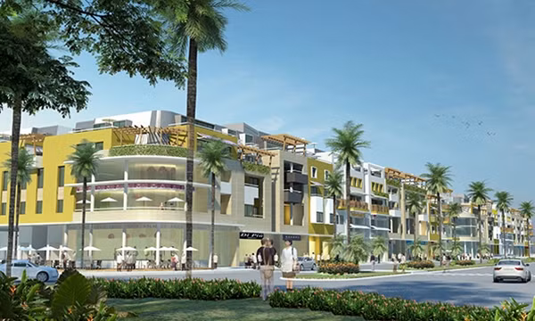 Phối cảnh Khu đô thị sinh thái Hoà Xuân 2.