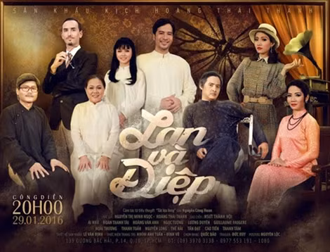 Một số hình ảnh của vở diễn.