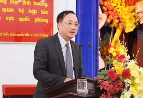 Thứ trưởng Nguyễn Văn Thành phát biểu chỉ đạo tại hội nghị.