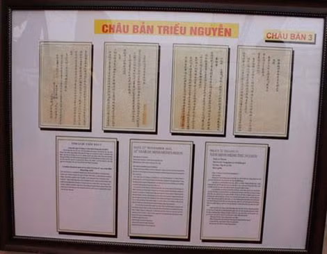 Châu bản triều Nguyễn, những bằng chứng khẳng định chủ quyền của Việt Nam đối với hai quần đảo Hoàng Sa và Trường Sa.
