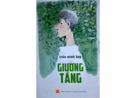Bìa truyện dài "Giường tầng" của Trần Minh Hợp.