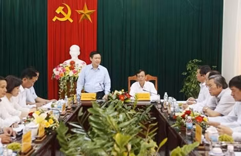 Ban Kinh tế Trung ương làm việc với Tỉnh ủy Ninh Thuận ảnh 2