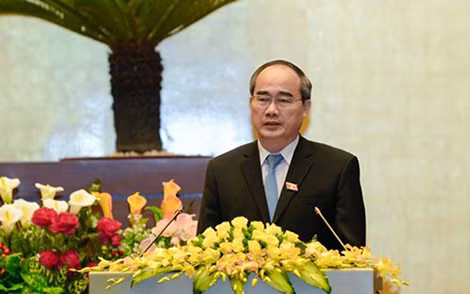 Chủ tịch Ủy ban Trung ương MTTQ Việt Nam Nguyễn Thiện Nhân.