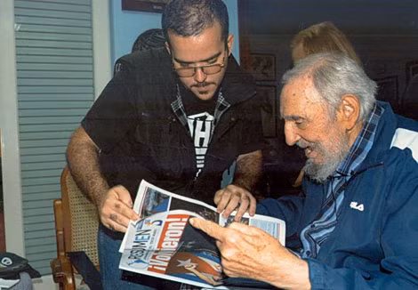 Cựu Chủ tịch Fidel Castro, ảnh chụp vào tháng 1/2015.