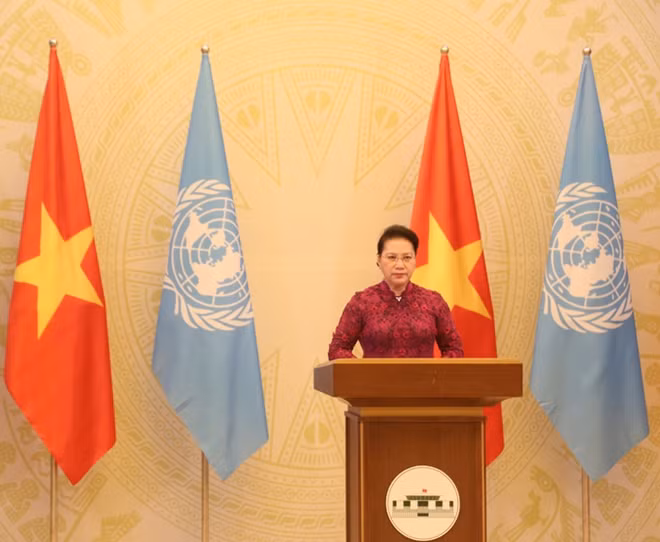 Chủ tịch Quốc hội Nguyễn Thị Kim Ngân.