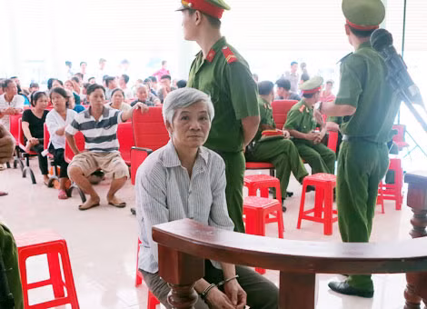 Bị cáo Nguyễn Ảnh Cư tại phiên tòa sơ thẩm. Bị cáo Nguyễn Ảnh Cư tại phiên tòa sơ thẩm.