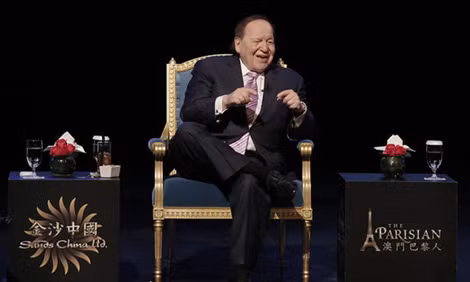 Ông trùm sòng bạc Sheldon Adelson.