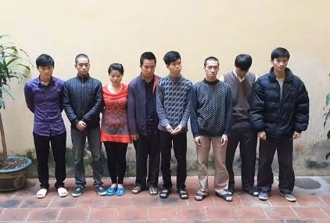 Các bị can trong vụ án. Các bị can trong vụ án.